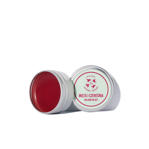 MYDLARNIA CZTERY SZPAKI Lip Balm Mint and Cherry 15 ml