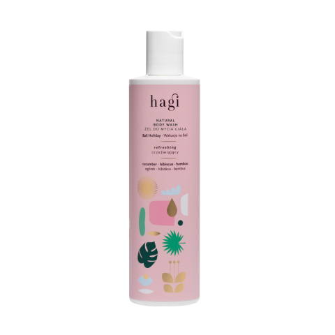 HAGI Naturalny żel do mycia ciała WAKACJE NA BALI 300 ML