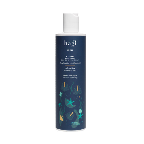 HAGI Natural Body Wash Gel for Men AHOJ KAPITANIE 300 ml