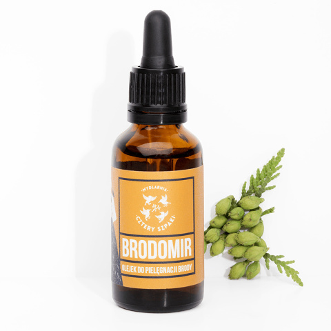 MYDLARNIA CZTERY SZPAKI Olejek do pielęgnacji brody - Brodomir 30 ml