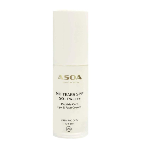 ASOA Eye & Face Cream NO TEARS SPF 50+ PA++++ 30 ml