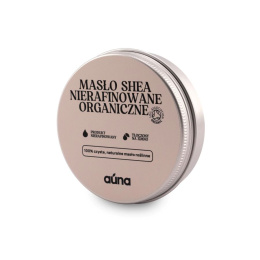 AUNA Masło shea nierafinowane organiczne 100 ml