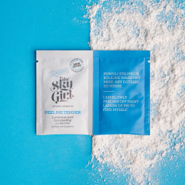 BE THE SKY GIRL Illuminating Acid Scrub PEEL ME TENDER 2x4g