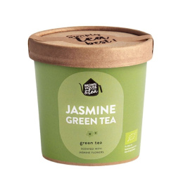 BROWN HOUSE&TEA JASMINE GREEN TEA - зелений листовий чай з жасмином BIO 50 г