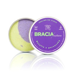 Bracia Mydlarze Salt Scrub Basil with Currant 200 g