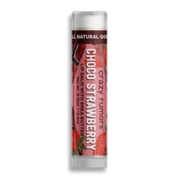 CRAZY RUMORS Naturalny balsam do ust - Choco Strawberry