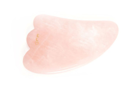 EASY LIVIN Modeling Gua Sha Rose Quartz Stone