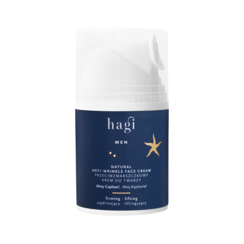 HAGI Natural Anti-Wrinkle Cream AHOJ KAPITANIE 50 ml