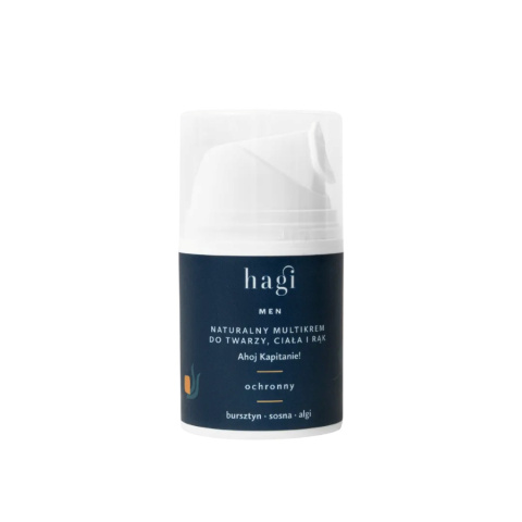 HAGI Naturalny multikrem dla mężczyzn – Ahoj Kapitanie 50 ml