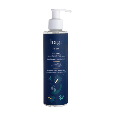 HAGI Natural refreshing face wash AHOJ KAPITANIE 200 ml