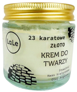 LA-LE Krem do twarzy z 23 kartowym złotem 60 ml