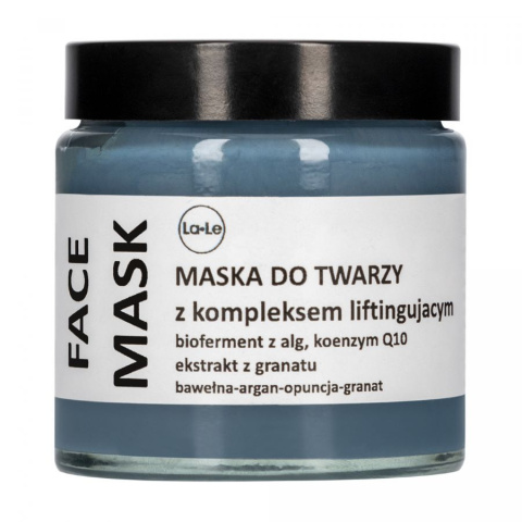 LA-LE Maska do twarzy z kompleksem liftingującym 120 ml