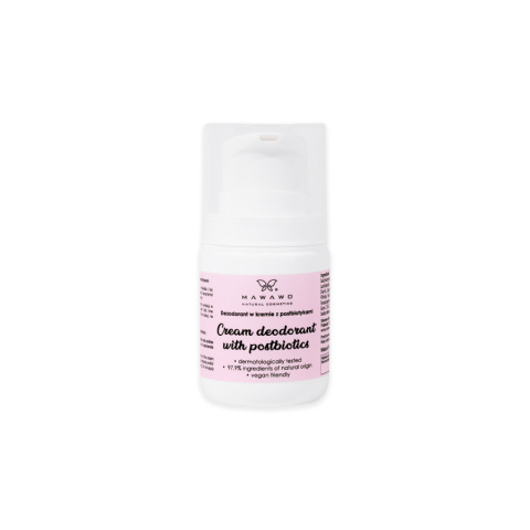 MAWAWO Dezodorant w kremie z postbiotykami 50 ml