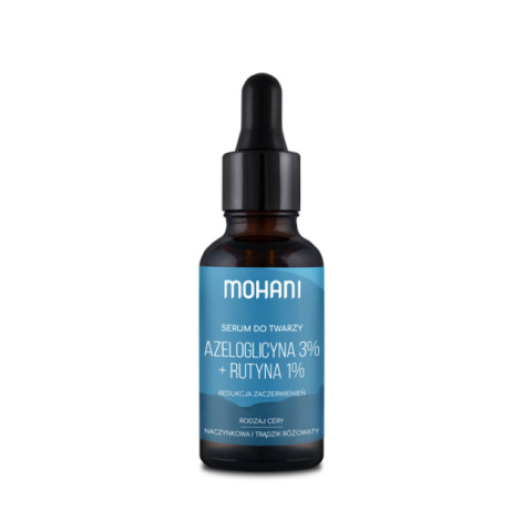 MOHANI Serum do twarzy Azeloglicyna 3%+ Rutyna 1% 30 ml