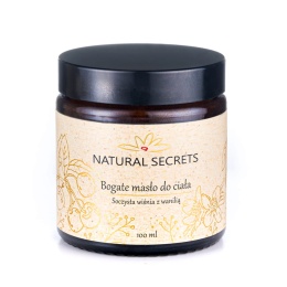 NATURAL SECRETS  masło do ciała - soczysta wiśnia z wanilią 100 ml