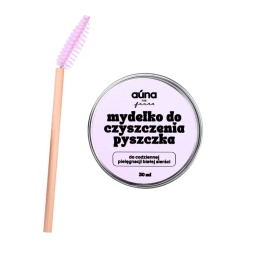 AUNA mydełko do czyszczenia pyszczka do codziennej pielęgnacji jasnej sierści + szczoteczka