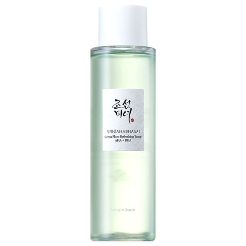 BEAUTY OF JOSEON Green Plum Refreshing Toner AHA + BHA - Odświeżający Tonik z Kwasami - 150ml