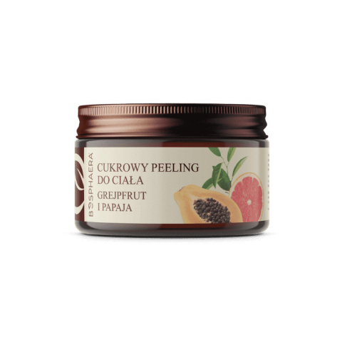 BOSPHAERA Cukrowy peeling do ciała