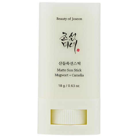 Beauty of Joseon - Матовий полин від сонця + Camelia SPF50+/PA++++ - Matowy Sztyft Przeciwsłoneczny