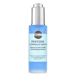 Bioup Odnawiające serum ujędrniające i przeciwzmarszczkowe z czystym peptydem miedziowym 0,5% 30 ml