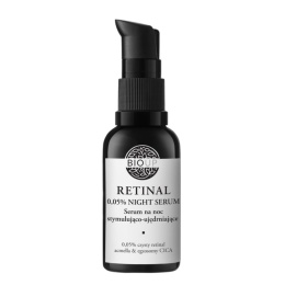 Bioup RETINAL Stymulująco-ujędrniające serum z retinalem 0,05%, acmellą i egzosomami CICA 30 ml