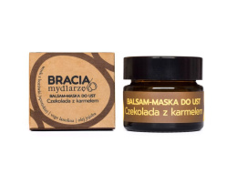 Bracia Mydlarze Balsam-maska do ust Czekolada z karmelem 15ml