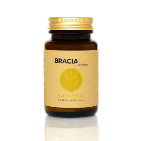 Bracia Mydlarze Glinka żółta 75 ml