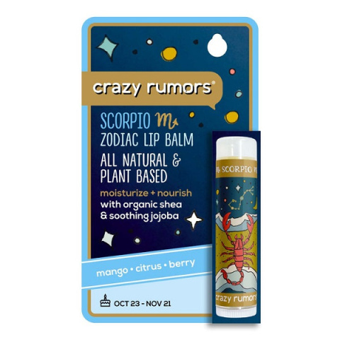 CRAZY RUMORS Naturalny balsam do ust - Skorpion