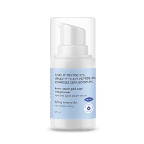 MOHANI Liftingująco-ujędrniające serum-krem pod oczy i na powieki z peptydami i ceramidami MOHANI Liftingująco-ujędrniające serum-krem pod oczy i na powieki z peptydami i ceramidami