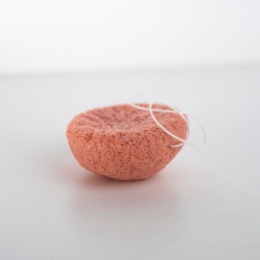 MOHANI Natural Konjac Face Wash Sponge with Pink Clay
