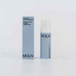 MOLIV SERUM do twarzy z żywymi probiotykami 30 ml