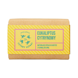 MYDLARNIA CZTERY SZPAKI Eucalyptus Lemon - natural bar soap