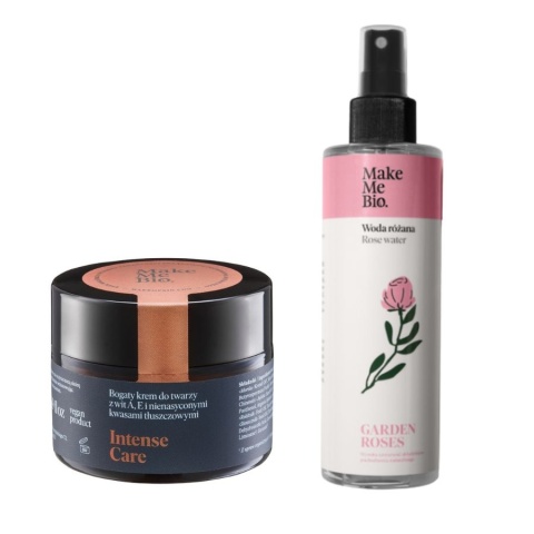 Make Me Bio SET INTENSE CARE Cream + ROSE WATER 200 ml