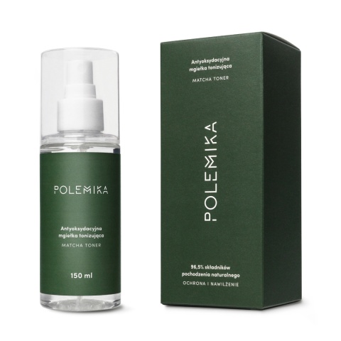 Matcha Toner - Antyoksydacyjna mgiełka tonizująca do twarzy POLEMIKA 150 ml Matcha Toner - Antyoksydacyjna mgiełka tonizująca do twarzy POLEMIKA 150 ml