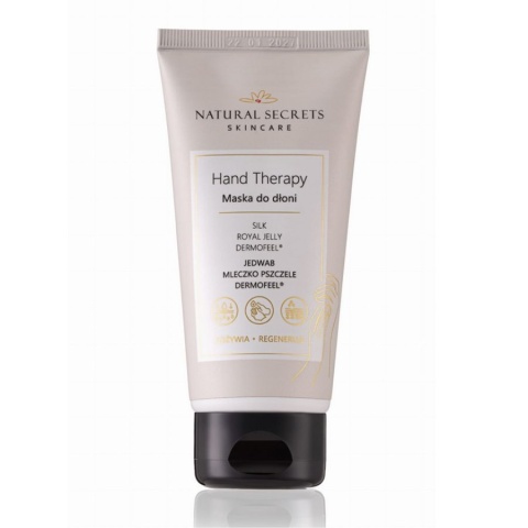 NATURAL SECRETS Hand Therapy - Hand Mask with Silk Proteins 75 ml NATURAL SECRETS Hand Therapy - Hand Mask with Silk Proteins 75 ml