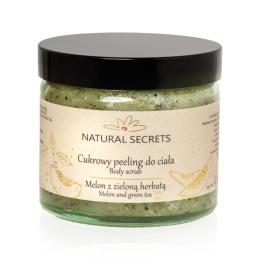 NATURAL SECRETS Sugar Scrub - Refreshing Melon with Green Tea 250 ml