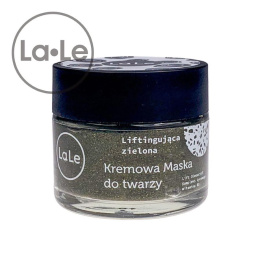 LA-LE Kremowa maska do twarzy – liftingująca zielona 50 ml