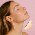 Масажна пластина для обличчя SLAAP GUA SHA з нержавіючої сталі Масажна пластина для обличчя SLAAP GUA SHA з нержавіючої сталі