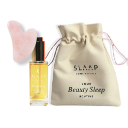 SLAAP Facial Massage Set Moon Drops Serum 30ml & Gua Sha Plate