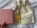 SLAAP Zestaw do masażu twarzy serum Moon Drops 30ml & płytka Gua Sha 