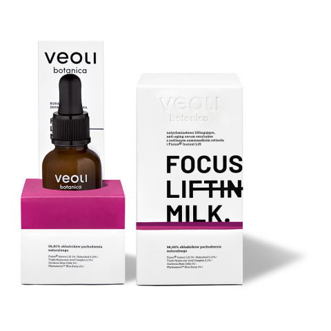 Veoli botanica Natychmiastowo liftingujące, anti-aging serum emulsyjne FOCUS LIFTING MILK 30 ml Veoli botanica Natychmiastowo liftingujące, anti-aging serum emulsyjne FOCUS LIFTING MILK 30 ml