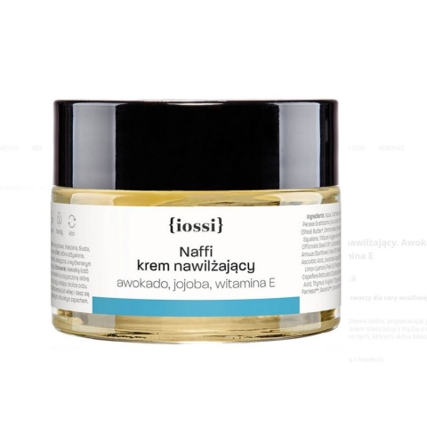 IOSSI Nawilżający krem z olejem awokado i jojoba NAFFI 50 ml