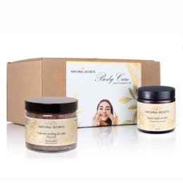 Natural Secrets Body Care Set - Scrub + Cherry Blossom Butter