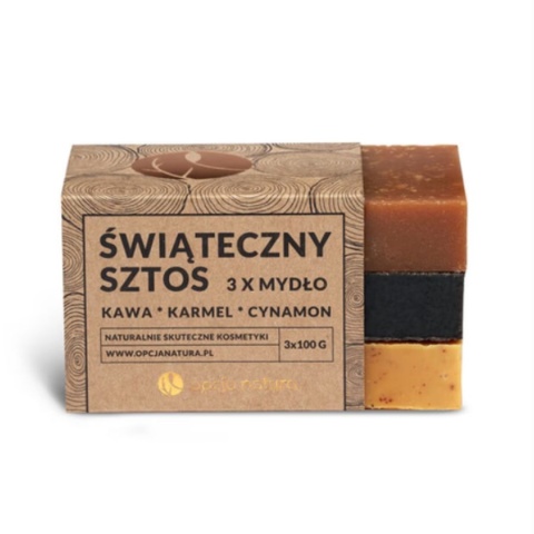 Opcja Natura Mydła Świąteczny sztos 3pack